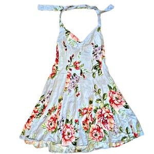 FOREVER 21 halter springtime dress